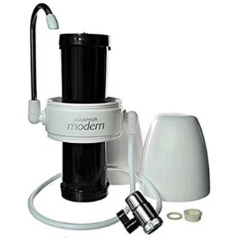 Filtru de apa potabila Aquaphor Modern 2, montare pe chiuveta, capacitate filtrare 4000 l, Alb
