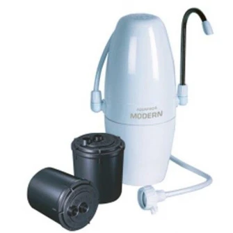 Filtru de apa potabila Aquaphor Modern 2, montare pe chiuveta, capacitate filtrare 4000 l, Alb