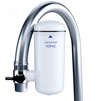 Filtru de apa potabila Aquaphor Topaz, montare la robinet, 0.3 l/min., 750 l capacitate filtru