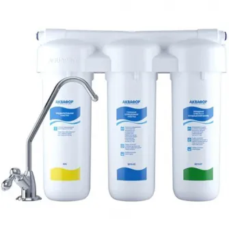 Filtru de apa potabila Aquaphor Trio Norma (B510-PP-02-07), montare sub chiuveta, 2 l/min