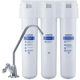 Filtru de apa potabila sub chiuveta Aquaphor Crystal H (K3-KH-K7), 6000 l, 2.5 litri/minut