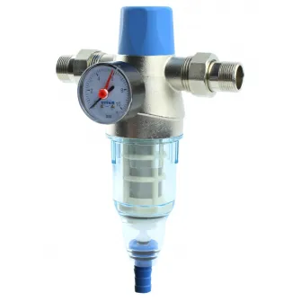Filtru de apa Titan Ecoflow WAT732, 3/4'' 1'' M filet de alama, 100 microni grad fitrare, 16 bar presiune maxima