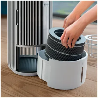 Filtru de umidificare Philips FY3401/00 seria 3400, Tehnologia NanoCloud, utilizare pana la 6 luni, sistem de filtru HEPA cu 3 straturi, compatibil cu purificatoarele si umidificatoarele de aer seria 3400 (AC342x)
