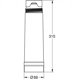 Filtru Grohe Blue 40691002, 400 l, imbogatire magneziu, Zinc