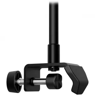 Filtru pentru microfon HyperX Shield, plasa metalica, Gooseneck mount, montare facila, Negru