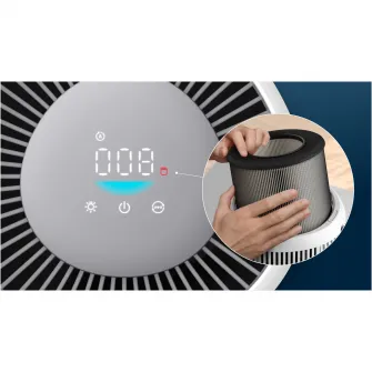 Filtru Philips NanoProtect HEPA FY0900/30 seria 900, pentru purificatoarele de aer seria 900 (AC092x)