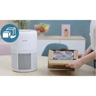 Filtru Philps NanoProtect HEPA FY0910/30 seria 900, utilizare pana la 1 an, sistem de filtru HEPA cu 3 straturi, compatibil cu purificatoarele de aer seria 900 (AC095x)