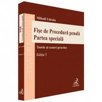 Fise de procedura penala. Partea speciala, Udroiu Mihail