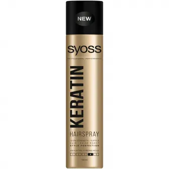 Fixativ Syoss Keratin Style Perfection pentru fixare puternica, 300 ml