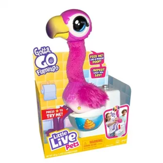 Flamingo interactiv Little Live Pets - Gotta go, Sherbet, Roz