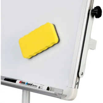 Flipchart magnetic A+, 70×100 cm si accesorii, markere, burete, spray, magneti