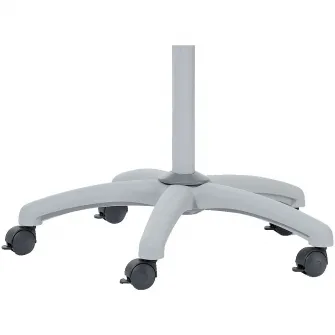 Flipchart mobil NOBO Essentials, otel lacuit, magnetic, alb