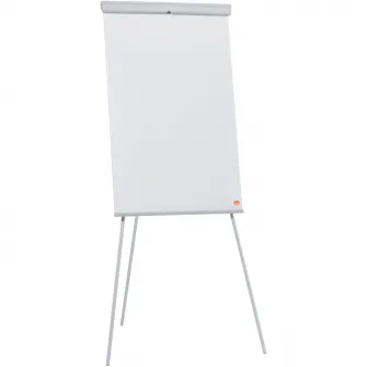 Flipchart NOBO Essentials, otel lacuit, trepied, magnetic, alb