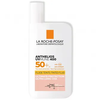 Fluid colorat SPF 50+ La Roche Posay ANTHELIOS UV-MUNE 400, 50 ml