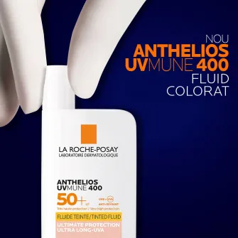 Fluid colorat SPF 50+ La Roche Posay ANTHELIOS UV-MUNE 400, 50 ml