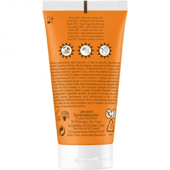 Fluid cu protectie solara Avene SPF 50+ TRIASORB, pentru piele normala si mixta, 50 ml