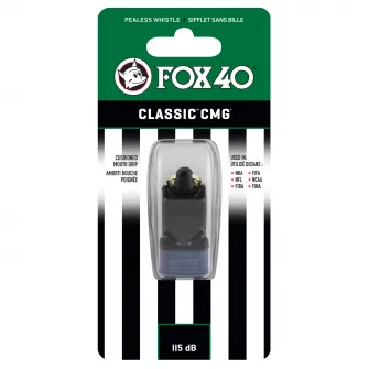 Fluier Fox40 Classic CMG Oficial, negru