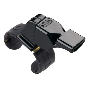 Fluier Fox40 Classic Fingergrip, negru