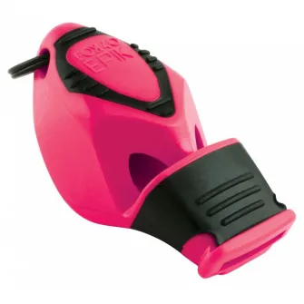 Fluier Fox40 Epic CMG cu snur, roz