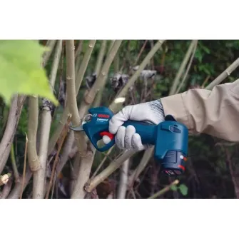 Foarfeca pentru gradina pe acumulator Bosch Professional Bosch Professional Pro Pruner 06019K1020, 12 V, 25 mm capacitate maxima taiere, motor brushless, fara acumulator/incarcator