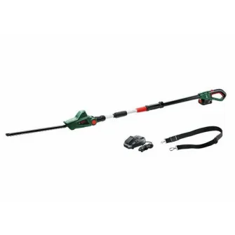 Foarfeca pentru tuns gard viu la inaltime pe acumulator Bosch Universal HedgePole 18, 18 V, 2.5 Ah, 43 cm lungime lama, 2200 curse/min, 210-260 cm lungime maner, contine: acumulator + incarcator