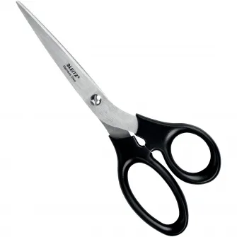 Foarfece Leitz, otel inoxidabil, 200 mm, negru