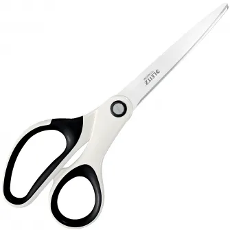 Foarfece pentru birou Leitz WOW Titanium, 205 mm, alb