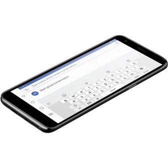 Folie de protectie Cellularline Glass Anti-Shock pentru LG K30, Negru