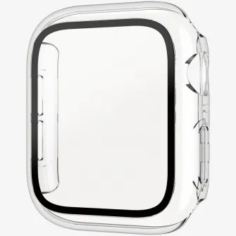 Folie de protectie PanzerGlass din sticla pentru Apple 4/5/6/SE, 40mm, Transparenta / Rama Neagra