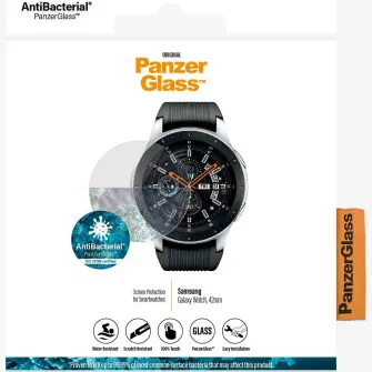 Folie de protectie PanzerGlass din sticla pentru Samsung Galaxy Watch, 42mm, Transparenta