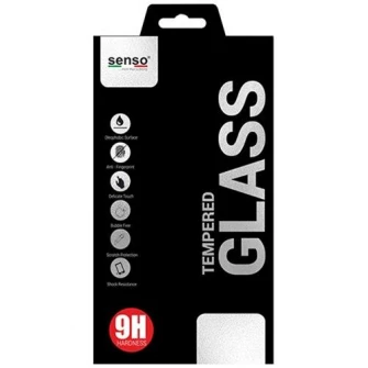 Folie de protectie Senso 5D Glass pentru Xiaomi Redmi Note 8, Negru