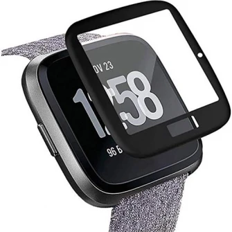 Folie de protectie Tellur Sticla Securizata 3D PET Cover Full Glue pentru Fitbit Versa, Transparent