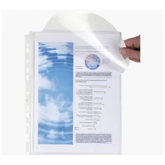 Folie pentru laminare, A4 (216 x 303 mm), 80 microni 100buc/top Optima