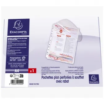 Folie pentru laminare, A4 (216 x 303 mm), 80 microni 100buc/top Optima