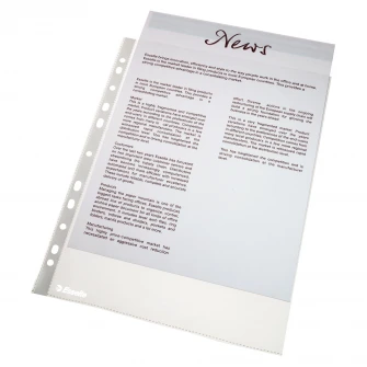 Folie protectie Esselte, A4, 40 microni, 25buc/set