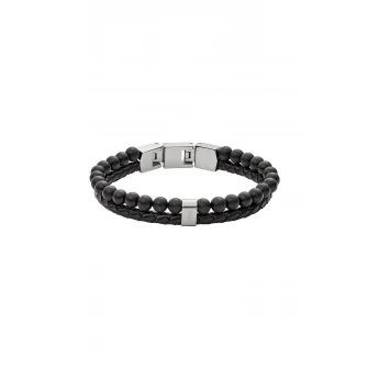 Fossil, Bratara cu margele, Negru