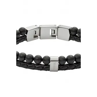 Fossil, Bratara cu margele, Negru