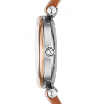 Fossil, Ceas analog cu cadran Mother of Pearl, Maro