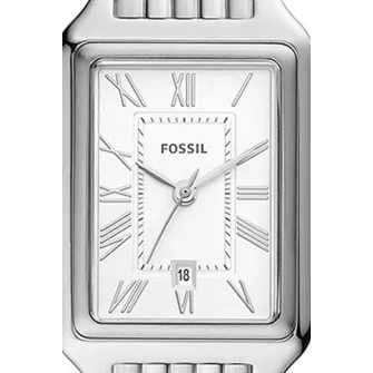 Fossil, Ceas de otel inoxidabil, Silver