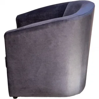 Fotoliu Nefmob Fretta 60x60x70 cm, culoare Gri Sidef