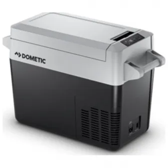 Frigider auto cu compresor Dometic CoolFreeze CFF 20, 20 L, 12/24V, 100-240V AC, 10.5 KG, negru/gri