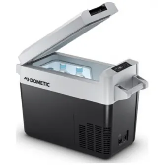 Frigider auto cu compresor Dometic CoolFreeze CFF 20, 20 L, 12/24V, 100-240V AC, 10.5 KG, negru/gri