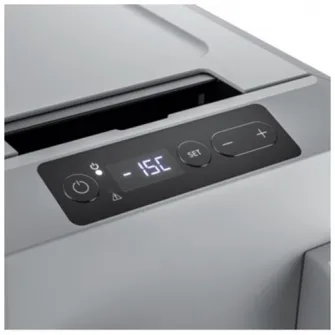 Frigider auto cu compresor Dometic CoolFreeze CFF 20, 20 L, 12/24V, 100-240V AC, 10.5 KG, negru/gri