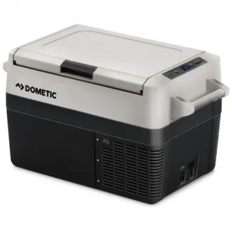 Frigider auto cu compresor Dometic CoolFreeze CFF 35, 34 L, 12/24V, 100-240V AC, 17.2 KG, negru/gri