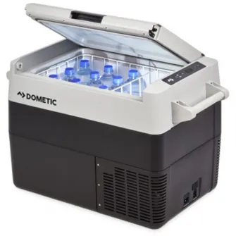 Frigider auto cu compresor Dometic CoolFreeze CFF 45, 38 L, 12/24V, 100-240V AC, 18.6 KG, negru/gri