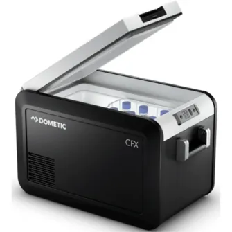 Frigider auto cu compresor Dometic CoolFreeze CFX3 35, 32 L, 12/24V, 100-240V AC, 16.9 KG, negru/gri