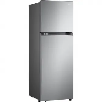 Frigider cu doua usi LG GTBV38PZGKD, 335 l, Full No frost, LinearCooling, DoorCooling+, Compresor Inverter Linear, Clasa E, H 172 cm, Inox