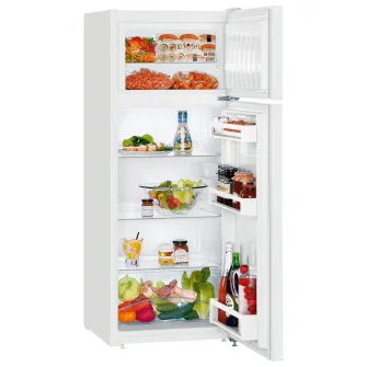 Frigider cu doua usi Liebherr CTPe231-26, 233 l, Clasa E, VarioSpace, SmartFrost, H 140.1 cm, Alb
