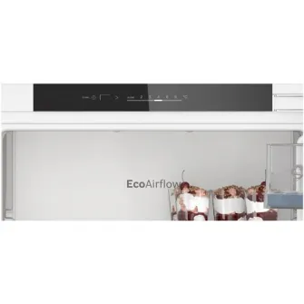 Frigider cu o usa incorporabil Bosch KIR21VFE0, 136 l, EcoAirflow, Iluminare LED, Clasa E, H 87 cm