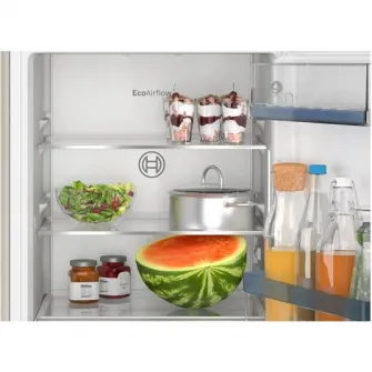 Frigider cu o usa incorporabil Bosch KIR21VFE0, 136 l, EcoAirflow, Iluminare LED, Clasa E, H 87 cm